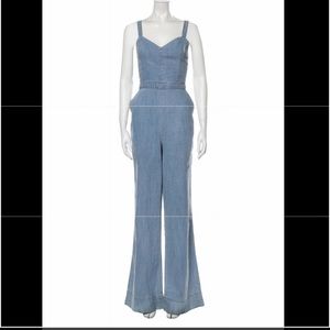 Alice + Olivia denim jumpsuit